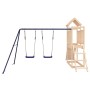 Spielplatz im Freien aus massivem Kiefernholz von vidaXL, Schaukeln und Spielgeräte - Ref: Foro24-3155873, Preis: 233,53 €, R...
