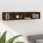 Wall shelf for CD wood in brown oak color 100x18x18 cm by vidaXL, Shelves and shelves - Ref: Foro24-826619, Price: 31,22 €, D...