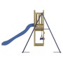 Spielplatz im Freien aus imprägniertem Kiefernholz von vidaXL, Schaukeln und Spielgeräte - Ref: Foro24-3155956, Preis: 233,49...