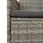Garden dining set 7 pieces and gray synthetic rattan cushions by vidaXL, Garden sets - Ref: Foro24-3157539, Price: 570,02 €, ...