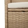 7-piece garden dining set with beige synthetic rattan cushions by vidaXL, Garden sets - Ref: Foro24-3157578, Price: 908,12 €,...