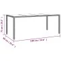 7-teiliges Garten-Essset mit beigen Kissen aus synthetischem Rattan von vidaXL, Gartensets - Ref: Foro24-3157578, Preis: 894,...
