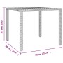5-piece garden dining set with gray synthetic rattan cushions by vidaXL, Garden sets - Ref: Foro24-3157592, Price: 678,47 €, ...