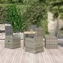 5-piece garden dining set with gray synthetic rattan cushions by vidaXL, Garden sets - Ref: Foro24-3157583, Price: 686,00 €, ...