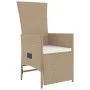 5-piece garden dining set with beige synthetic rattan cushions by vidaXL, Garden sets - Ref: Foro24-3157569, Price: 554,99 €,...