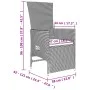 5-piece garden dining set with beige synthetic rattan cushions by vidaXL, Garden sets - Ref: Foro24-3157569, Price: 554,99 €,...