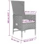 5-teiliges Garten-Esszimmer-Set mit Kissen synthetisches Rattan beige von vidaXL, Gartensets - Ref: Foro24-3157569, Preis: 56...