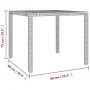 5-piece garden dining set with gray synthetic rattan cushions by vidaXL, Garden sets - Ref: Foro24-3157583, Price: 686,00 €, ...