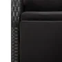 5-teiliges Akazienholz Esszimmer Garten Set synthetisches Rattan schwarz von vidaXL, Gartensets - Ref: Foro24-3157607, Preis:...