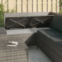 Set de muebles de jardín 4 pzas y cojines ratán sintético gris de vidaXL, Conjuntos de jardín - Ref: Foro24-319691, Precio: 3...