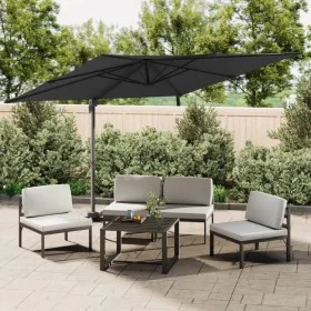 Cantilever parasol with black LEDs 400x300 cm by vidaXL, Umbrellas - Ref: Foro24-319931, Price: 250,49 €, Discount: %