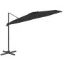 Cantilever parasol with black LEDs 400x300 cm by vidaXL, Umbrellas - Ref: Foro24-319931, Price: 250,49 €, Discount: %