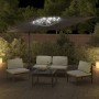 Cantilever parasol with LED anthracite gray 400x300 cm by vidaXL, Umbrellas - Ref: Foro24-319929, Price: 255,47 €, Discount: %