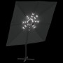 Cantilever parasol with LED anthracite gray 400x300 cm by vidaXL, Umbrellas - Ref: Foro24-319929, Price: 255,47 €, Discount: %