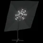 Cantilever parasol with LED anthracite gray 400x300 cm by vidaXL, Umbrellas - Ref: Foro24-319929, Price: 255,47 €, Discount: %