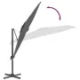Cantilever parasol with LED anthracite gray 400x300 cm by vidaXL, Umbrellas - Ref: Foro24-319929, Price: 255,47 €, Discount: %