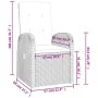 Garden dining set 7 pieces and gray synthetic rattan cushions by vidaXL, Garden sets - Ref: Foro24-3157587, Price: 1,00 €, Di...
