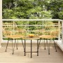 3-teiliges Garten-Essset aus synthetischem Rattan von vidaXL, Gartensets - Ref: Foro24-3157829, Preis: 170,67 €, Rabatt: %