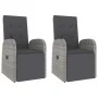 Garden furniture set 3 pieces acacia wood gray synthetic rattan by vidaXL, Garden sets - Ref: Foro24-3157656, Price: 351,94 €...
