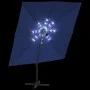 Ampelschirm mit azurblauen LEDs 400x300 cm von vidaXL, Sonnenschirme - Ref: Foro24-319932, Preis: 276,49 €, Rabatt: %