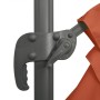 Cantilever parasol with terracotta LEDs 400x300 cm by vidaXL, Umbrellas - Ref: Foro24-319934, Price: 262,65 €, Discount: %