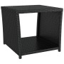 Garden lounge set 3 pieces synthetic rattan and black steel by vidaXL, Garden sets - Ref: Foro24-3157659, Price: 384,82 €, Di...