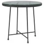 5-piece black synthetic rattan garden dining set by vidaXL, Garden sets - Ref: Foro24-3157844, Price: 329,10 €, Discount: %