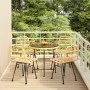 Juego de comedor de jardín 5 piezas ratán sintético de vidaXL, Conjuntos de jardín - Ref: Foro24-3157843, Precio: 365,15 €, D...