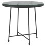 Juego de comedor de jardín 5 piezas ratán sintético negro de vidaXL, Conjuntos de jardín - Ref: Foro24-3157842, Precio: 331,79 €