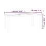 Juego de comedor para jardín 9 piezas madera maciza de teca de vidaXL, Conjuntos de jardín - Ref: Foro24-3157190, Precio: 974...