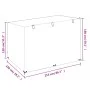 Fundas de banco balancín 2 uds 12 ojales PE 215x150x130/150 cm de vidaXL, Fundas para muebles de jardín - Ref: Foro24-3155382...