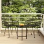Juego de comedor de jardín 3 piezas ratán sintético negro de vidaXL, Conjuntos de jardín - Ref: Foro24-3157830, Precio: 171,0...