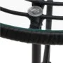 3-Piece Black Synthetic Rattan Garden Dining Set by vidaXL, Garden sets - Ref: Foro24-3157830, Price: 169,05 €, Discount: %