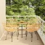 5-teiliges Gartensitzgruppen-Set aus synthetischem Rattan von vidaXL, Gartensets - Ref: Foro24-3157837, Preis: 308,37 €, Raba...