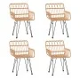 Juego de comedor de jardín 5 piezas ratán sintético by vidaXL, Garden sets - Ref: Foro24-3157837, Price: 308,34 €, Discount: %
