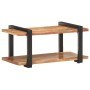 Mueble para TV de madera maciza de acacia 90x40x40 cm
