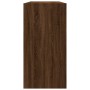 Brown oak plywood shelf/sideboard 50x25x80 cm by vidaXL, Bookcases and shelves - Ref: Foro24-826613, Price: 45,71 €, Discount: %