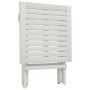 Sonnenliegen mit Tisch 2 Stück aus massivem weißem Akazienholz von vidaXL, Liegen - Ref: Foro24-3155471, Preis: 351,94 €, Rab...