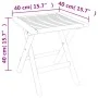 Sonnenliegen mit Tisch 2 Stück aus massivem weißem Akazienholz von vidaXL, Liegen - Ref: Foro24-3155471, Preis: 339,09 €, Rab...