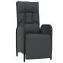 5-piece garden furniture set with black synthetic rattan cushions by vidaXL, Garden sets - Ref: Foro24-3185075, Price: 595,63...