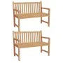 Juego de comedor para jardín 5 piezas madera maciza de teca de vidaXL, Conjuntos de jardín - Ref: Foro24-3157155, Precio: 791...
