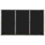 Set comedor de jardín 5 piezas con cojines ratán sintético gris de vidaXL, Conjuntos de jardín - Ref: Foro24-3185007, Precio:...