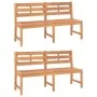 Garden dining set 3 pieces solid teak wood by vidaXL, Garden sets - Ref: Foro24-3157199, Price: 667,64 €, Discount: %
