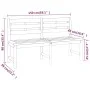 Garden dining set 3 pieces solid teak wood by vidaXL, Garden sets - Ref: Foro24-3157199, Price: 667,64 €, Discount: %