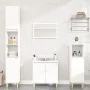 3-teiliges Badezimmermöbelset aus weißem Sperrholz von vidaXL, Badezimmermöbel - Ref: Foro24-3185581, Preis: 178,83 €, Rabatt: %