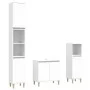 Juego de muebles de baño 3 pzas madera contrachapada blanco de vidaXL, Muebles de baño - Ref: Foro24-3185581, Precio: 182,26 ...