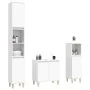 Juego de muebles de baño 3 pzas madera contrachapada blanco de vidaXL, Muebles de baño - Ref: Foro24-3185581, Precio: 182,26 ...