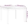Garden dining set 3 pieces solid teak wood by vidaXL, Garden sets - Ref: Foro24-3157179, Price: 414,75 €, Discount: %