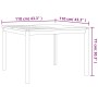 Garten-Essgruppe 3-teilig aus massivem Teakholz von vidaXL, Gartensets - Ref: Foro24-3157179, Preis: 402,29 €, Rabatt: %