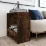 Beistelltisch aus geräuchertem Eichensperrholz, 50 x 26 x 50 cm von vidaXL, Seitentische - Ref: Foro24-826629, Preis: 30,52 €...